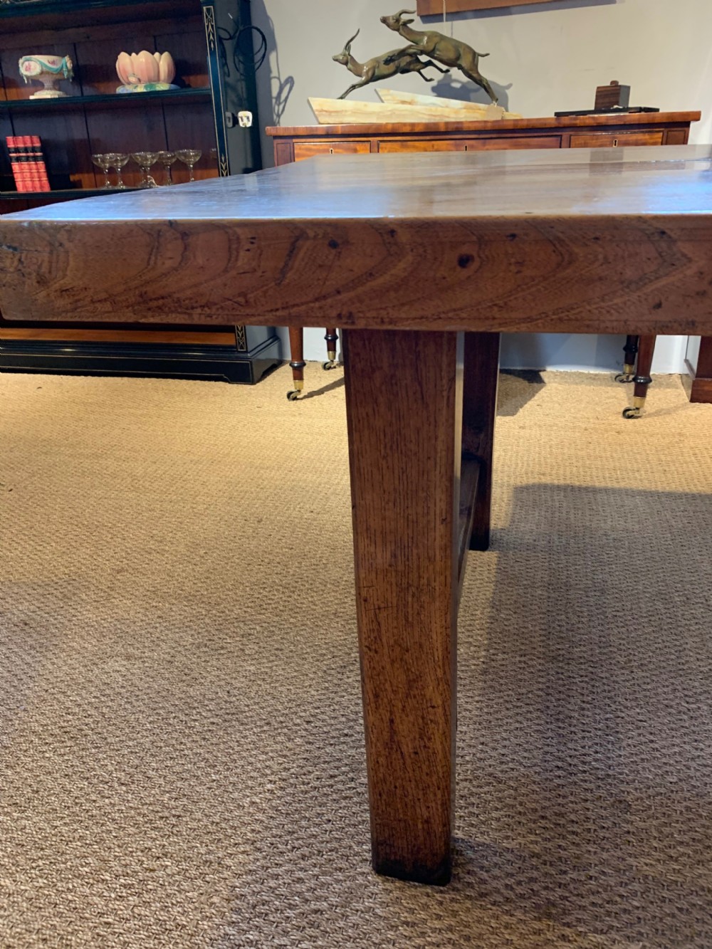 Elm Farmhouse table 248 cms  View IX