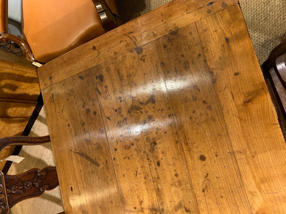 Early 20th century farmhouse table 202 cms   View XI