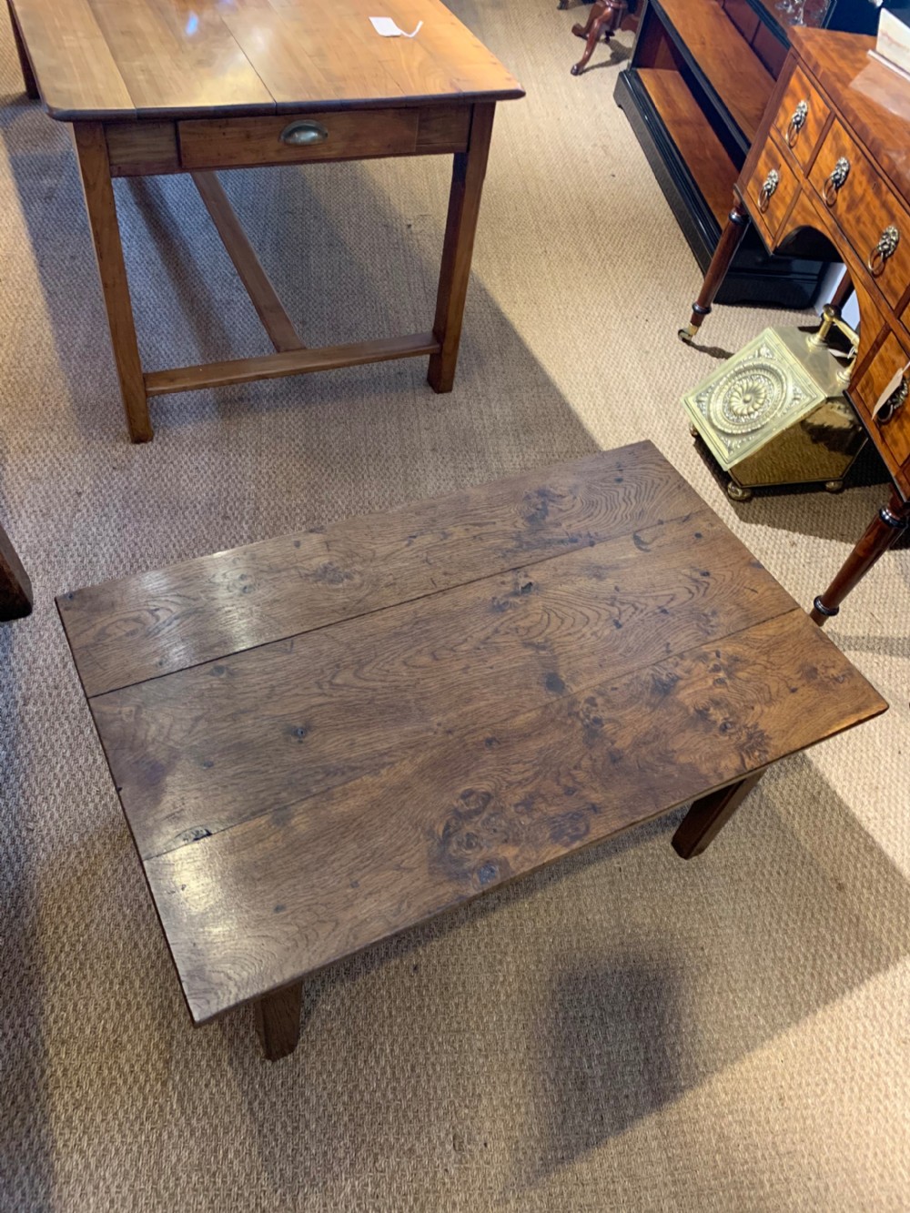Oak coffee table 