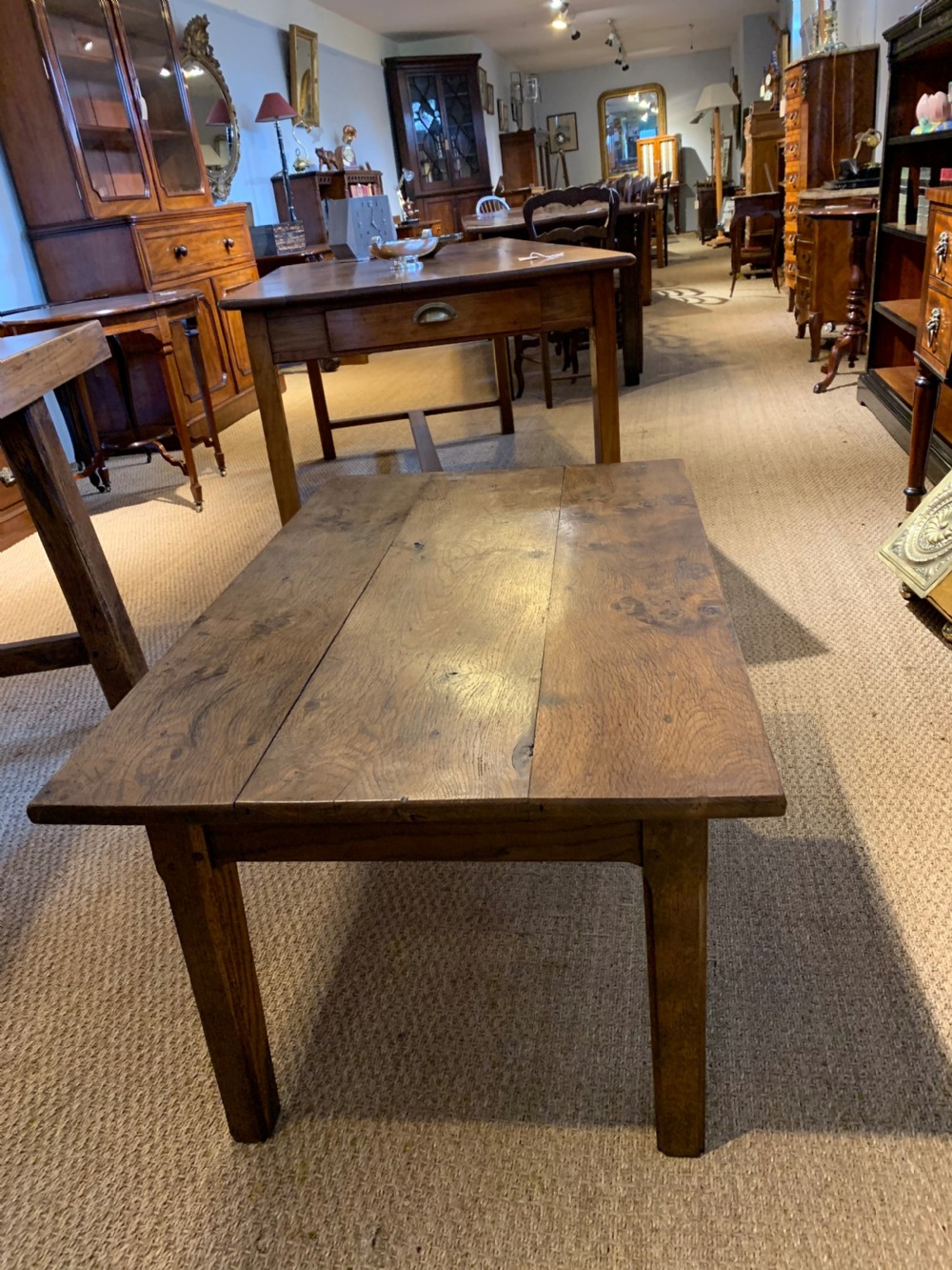 Oak coffee table  View II