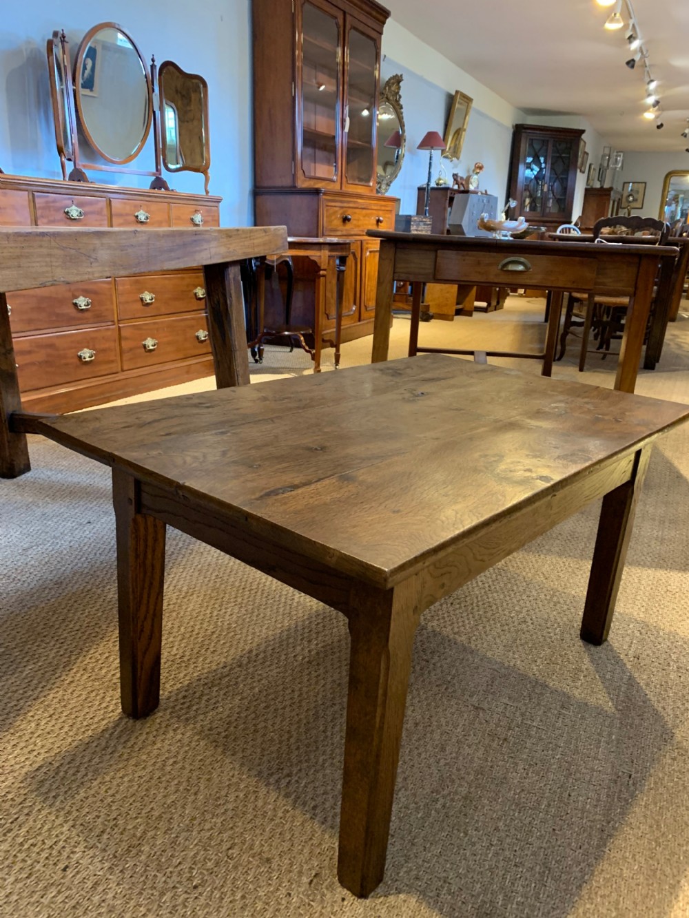Oak coffee table  View III