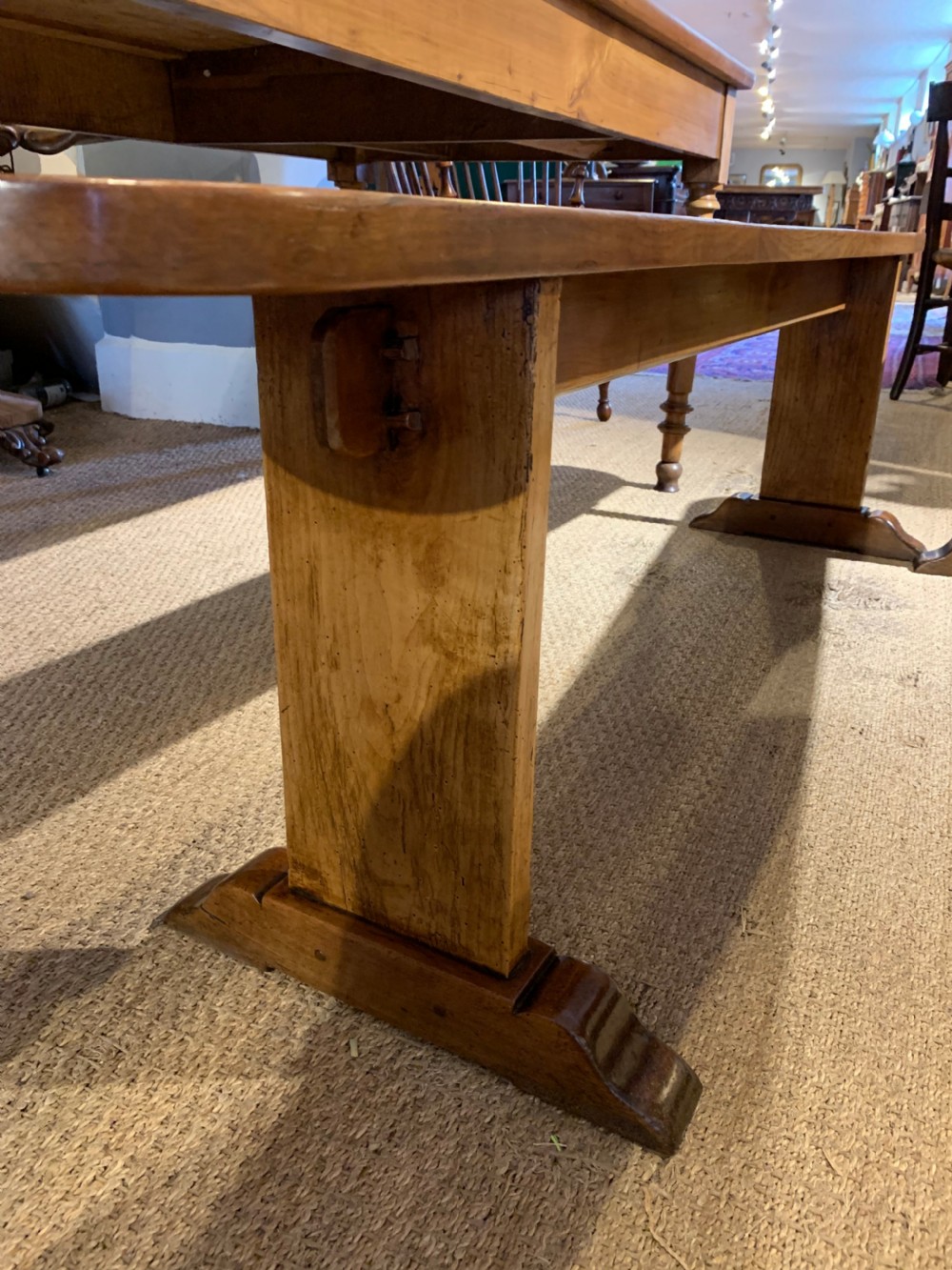 Pair of cherry wood benches 182cms  View VI