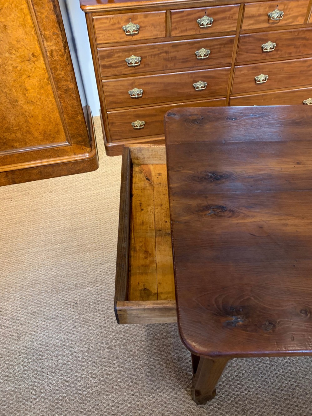 Farm table , Chestnut 2 meters  View VI