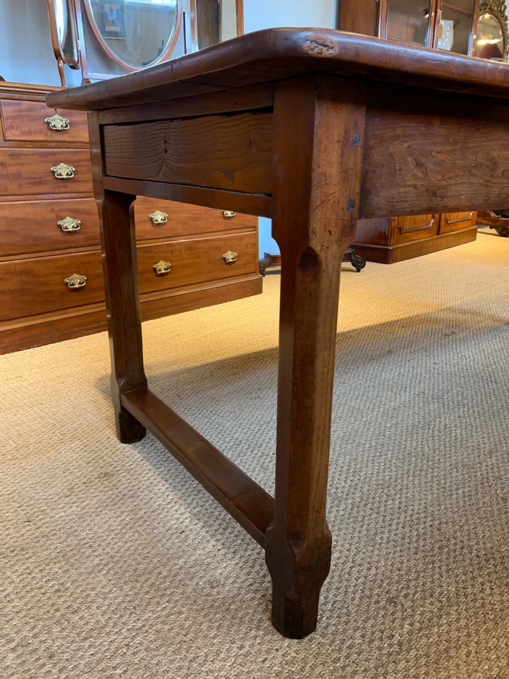 Farm table , Chestnut 2 meters  View VII