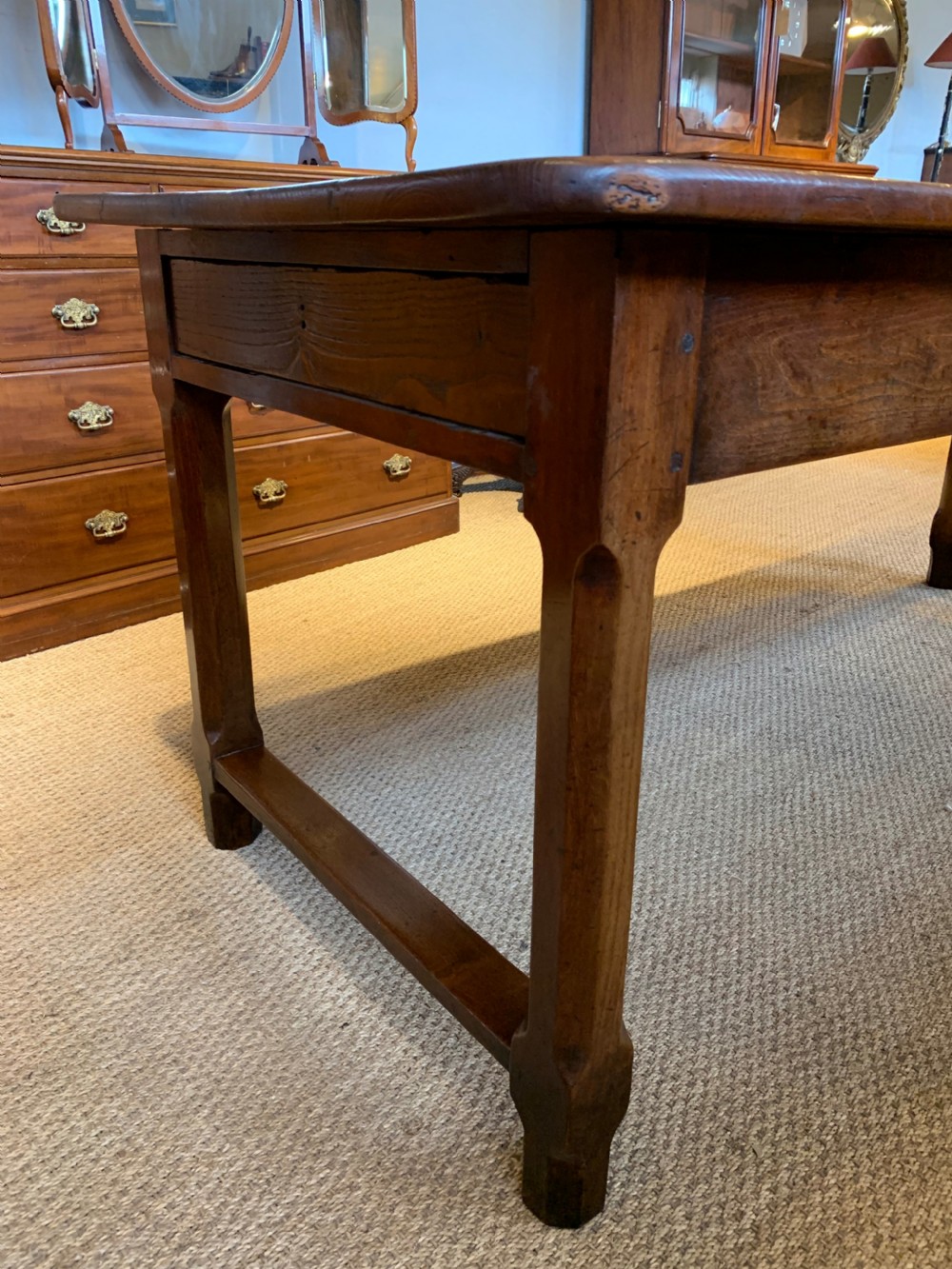 Farm table , Chestnut 2 meters  View IX