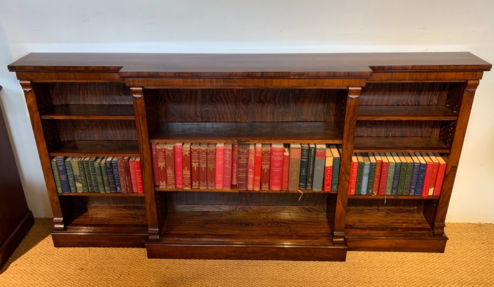 Rosewood bookcase 