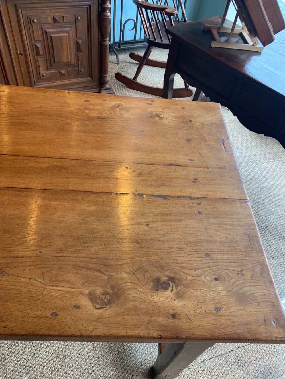 Farmhouse table , Elm 2.99 meters   View V