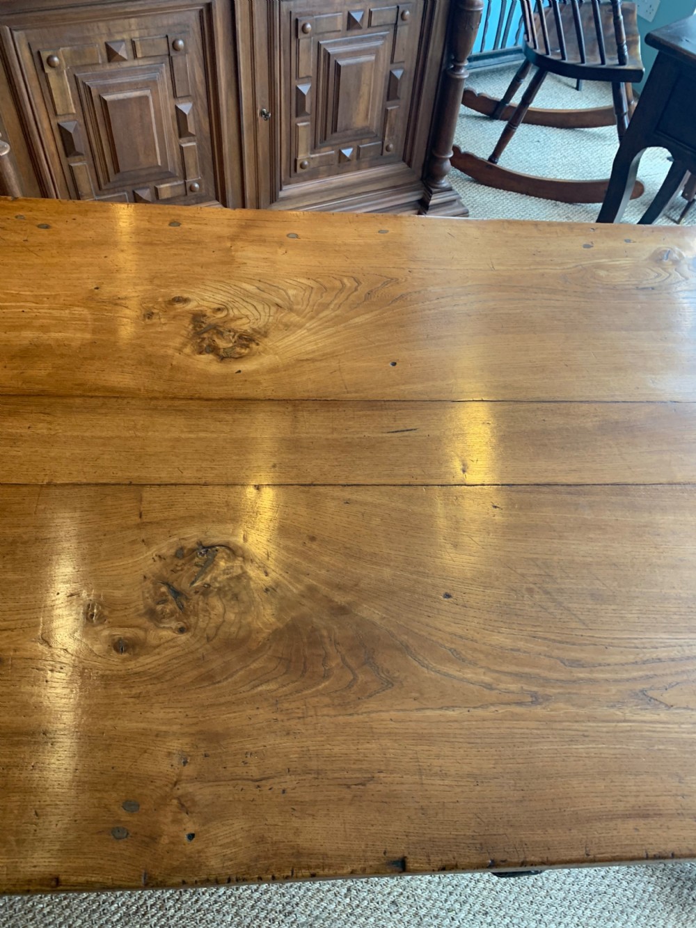 Farmhouse table , Elm 2.99 meters   View VI