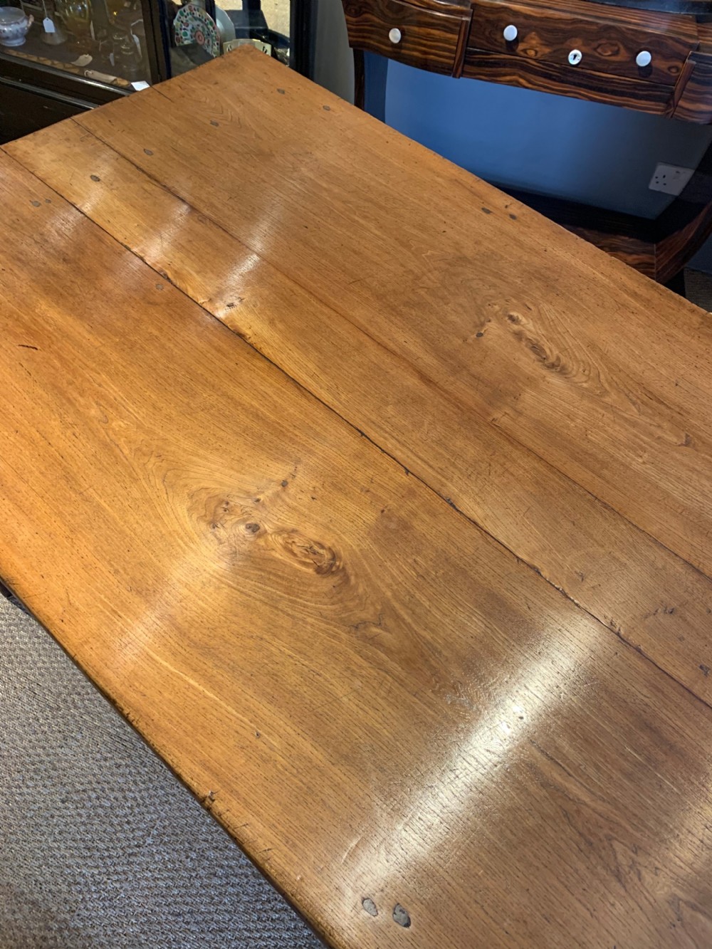 Farmhouse table , Elm 2.99 meters   View VIII