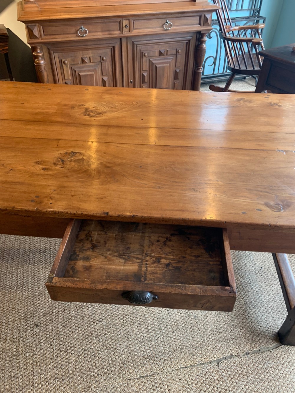 Farmhouse table , Elm 2.99 meters   View XI