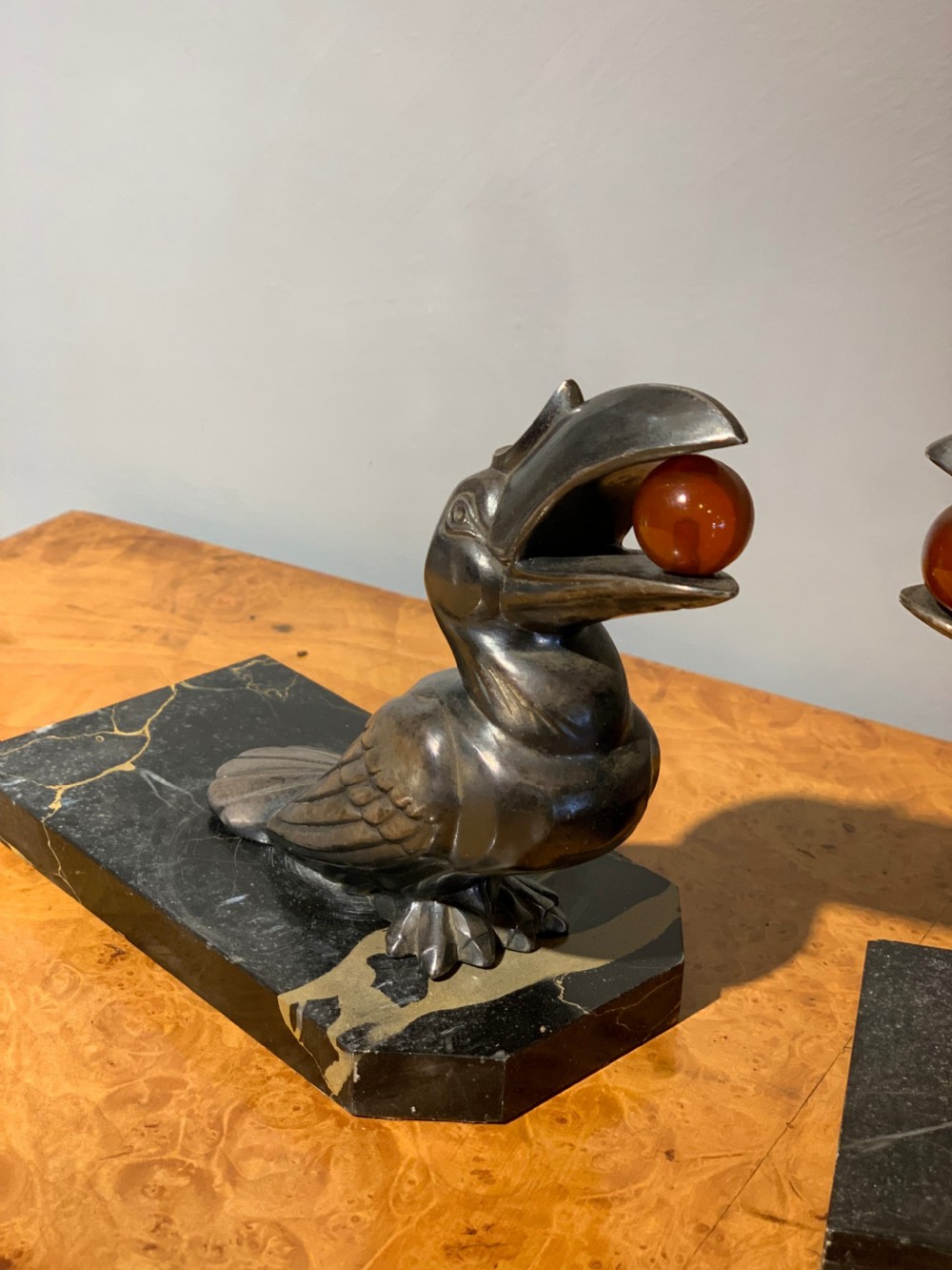 Art Deco bookends View IV