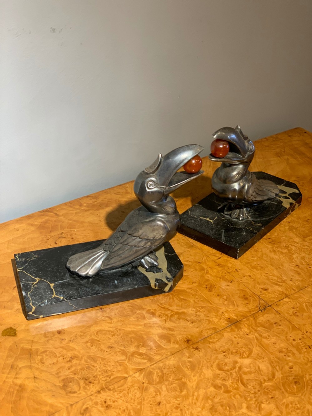 Art Deco bookends View V