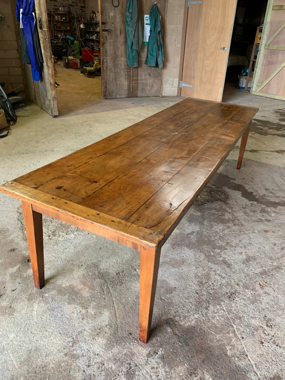 Farm table Cherry wood 290 cms 