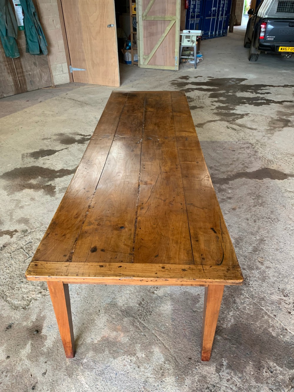 Farm table Cherry wood 290 cms  View II