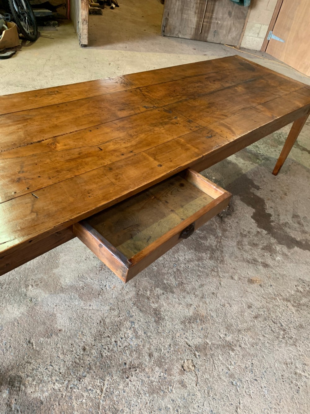 Farm table Cherry wood 290 cms  View VIII