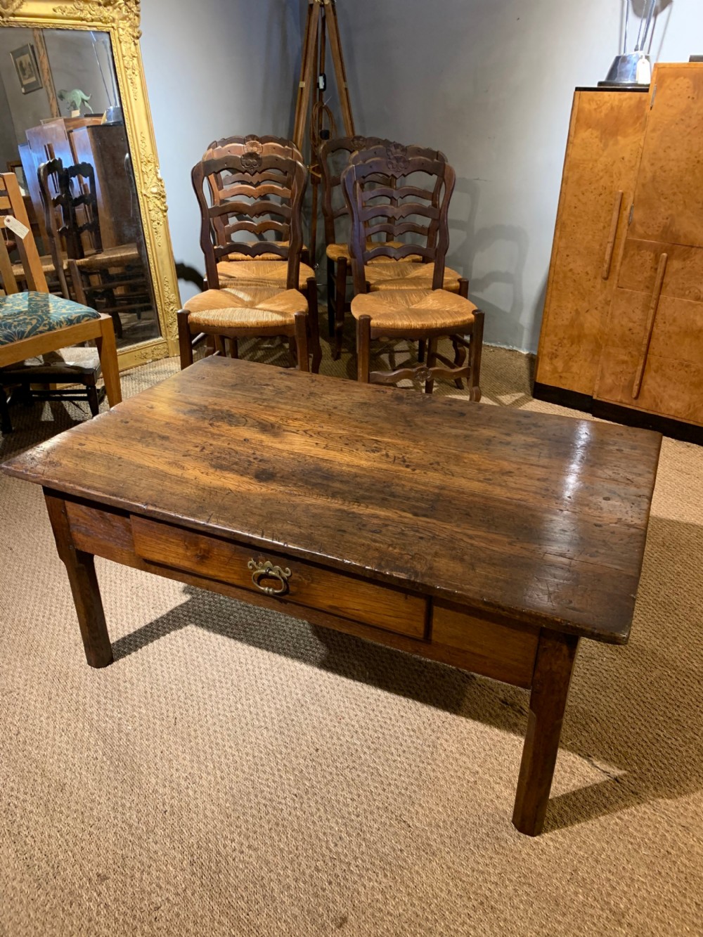 Oak Coffee table  View II