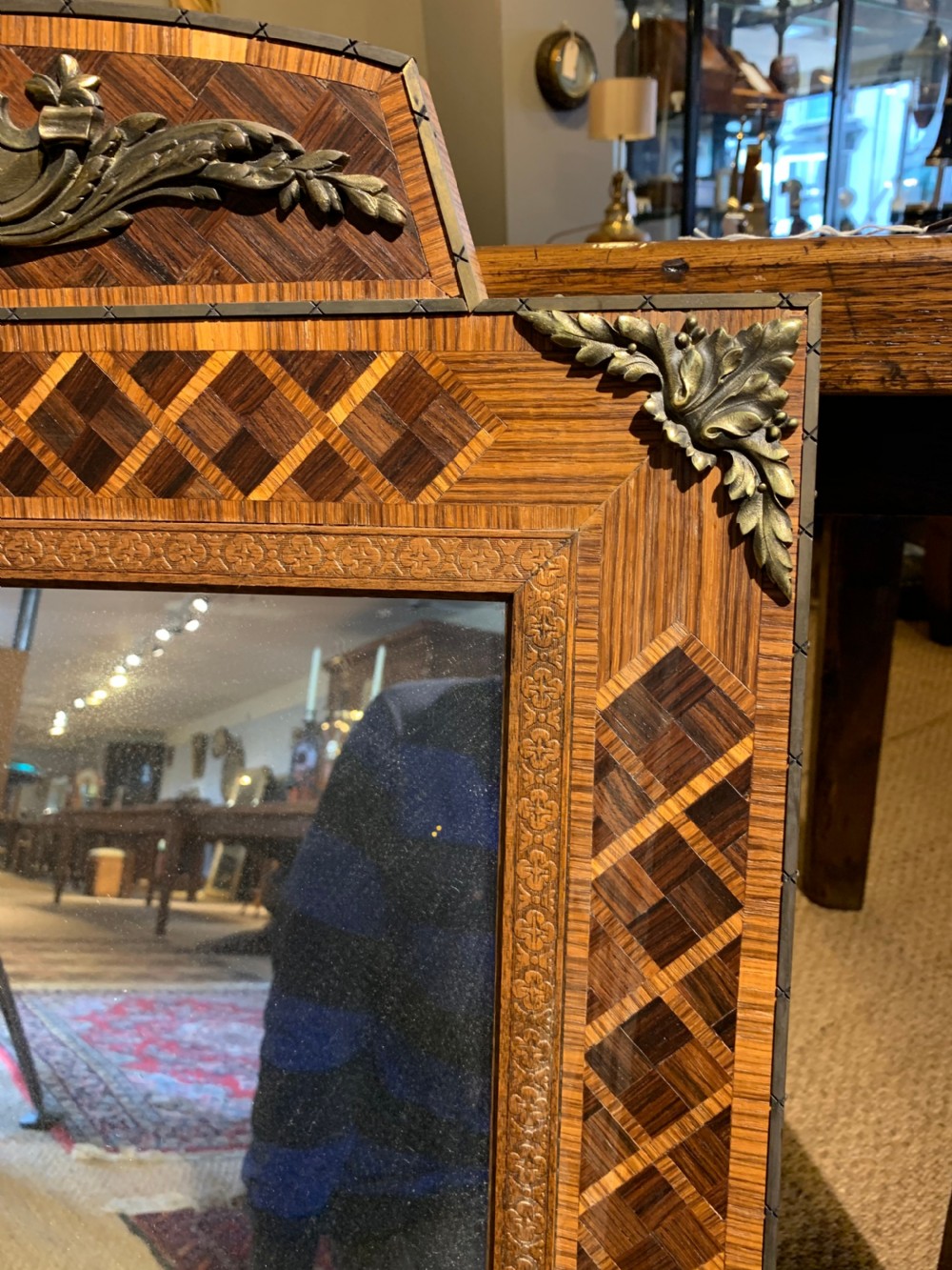 Inlaid wall mirror  View II