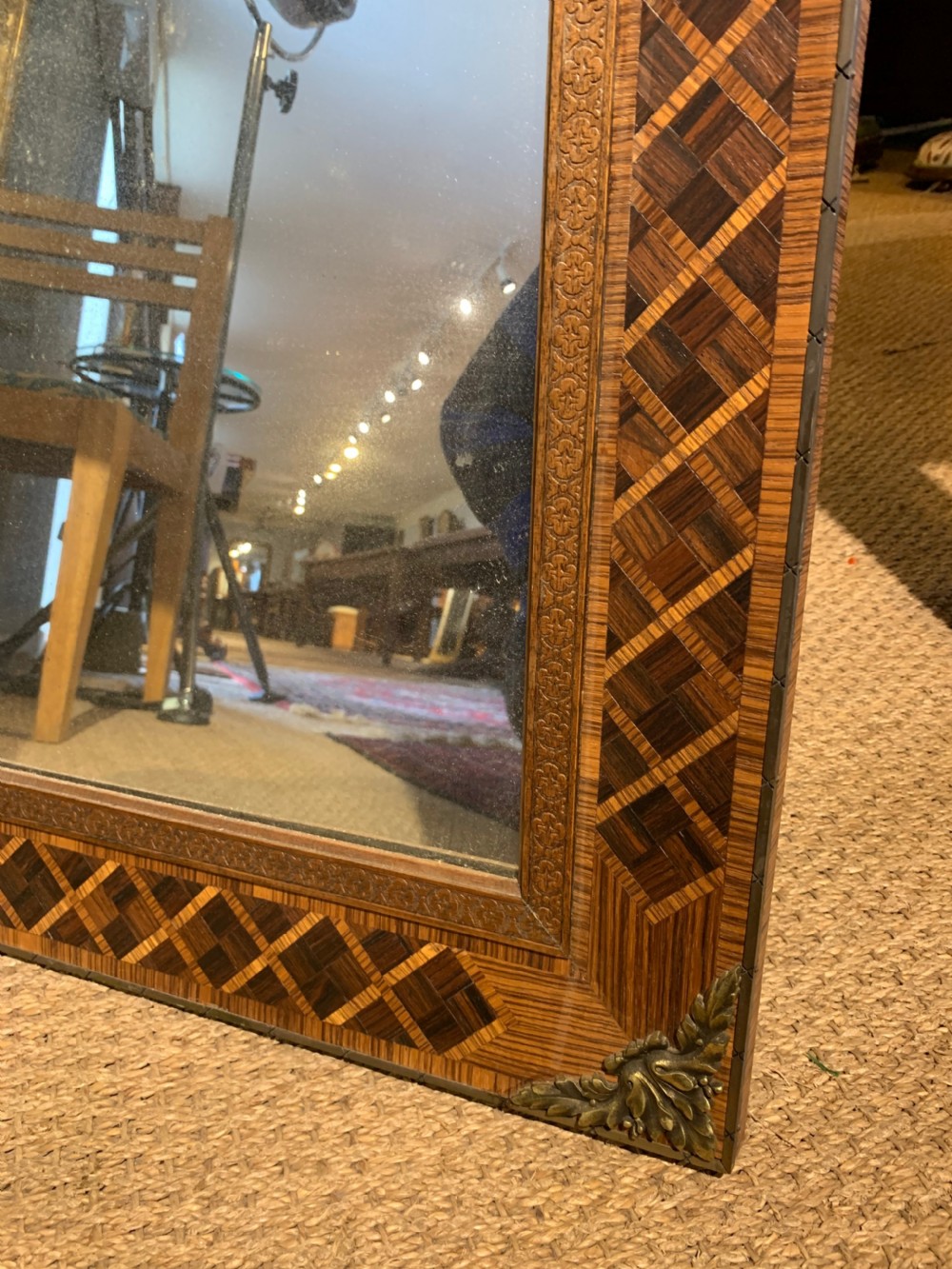 Inlaid wall mirror  View III
