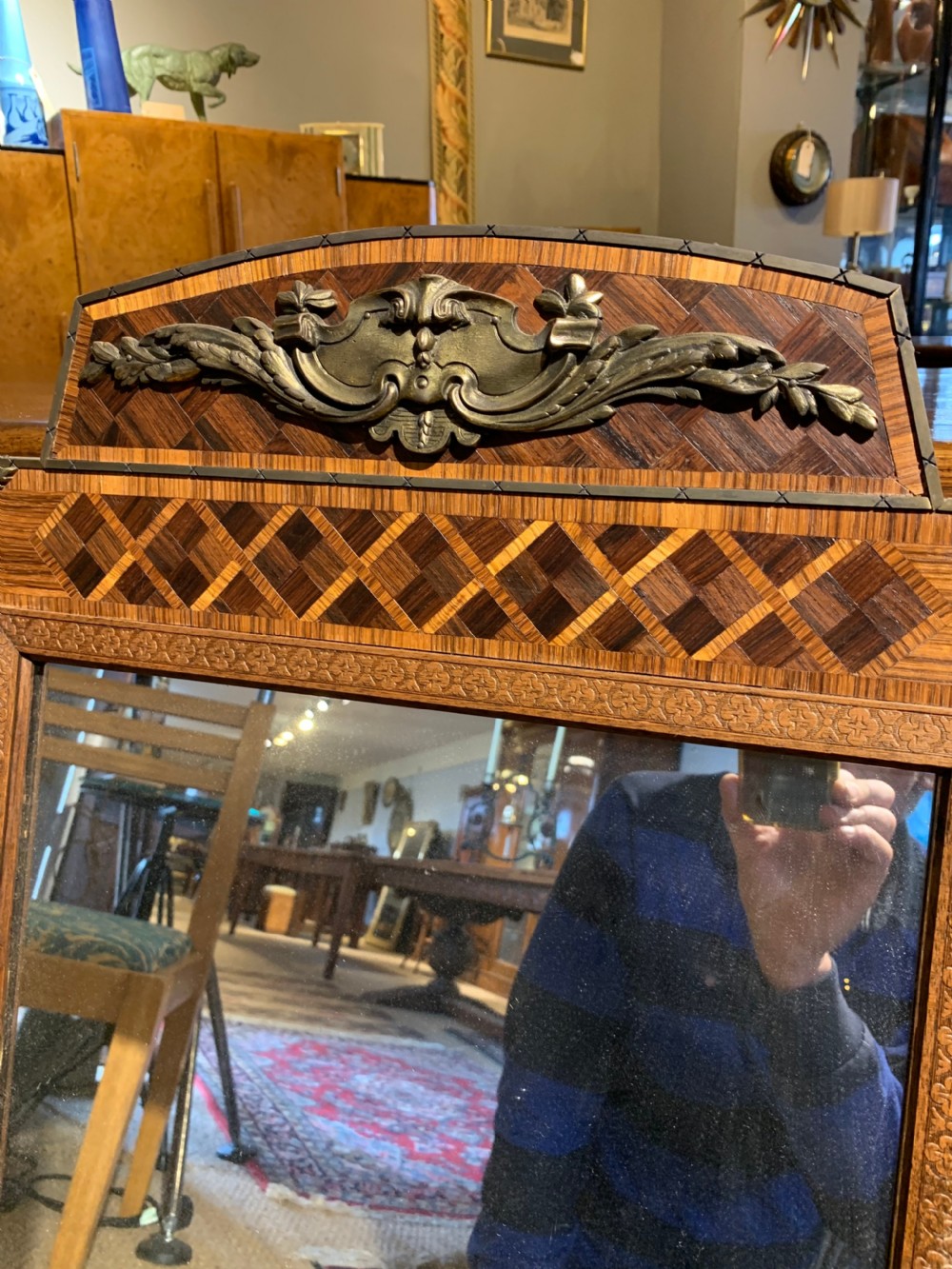 Inlaid wall mirror  View IV