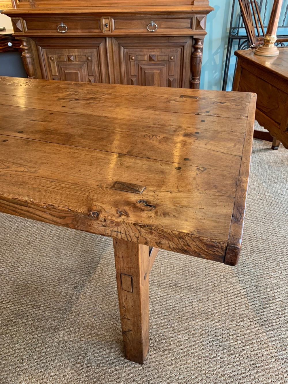 Farm table , Elm 302 cms  View VII