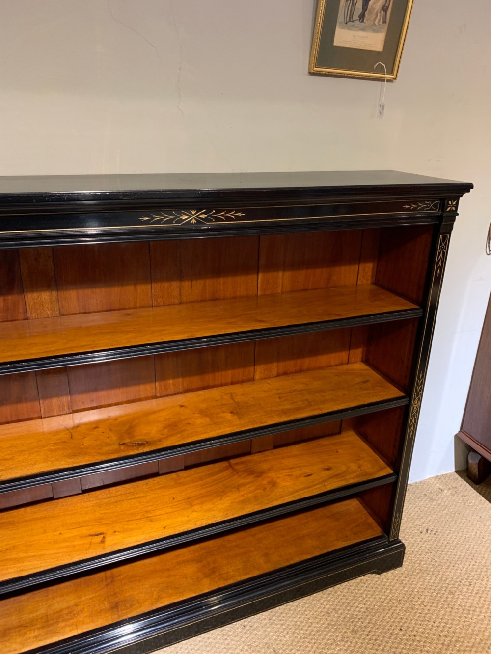Victorian bookcase  View III