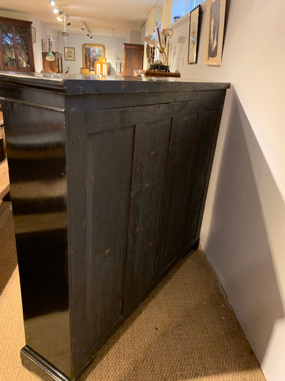 Victorian bookcase  View V