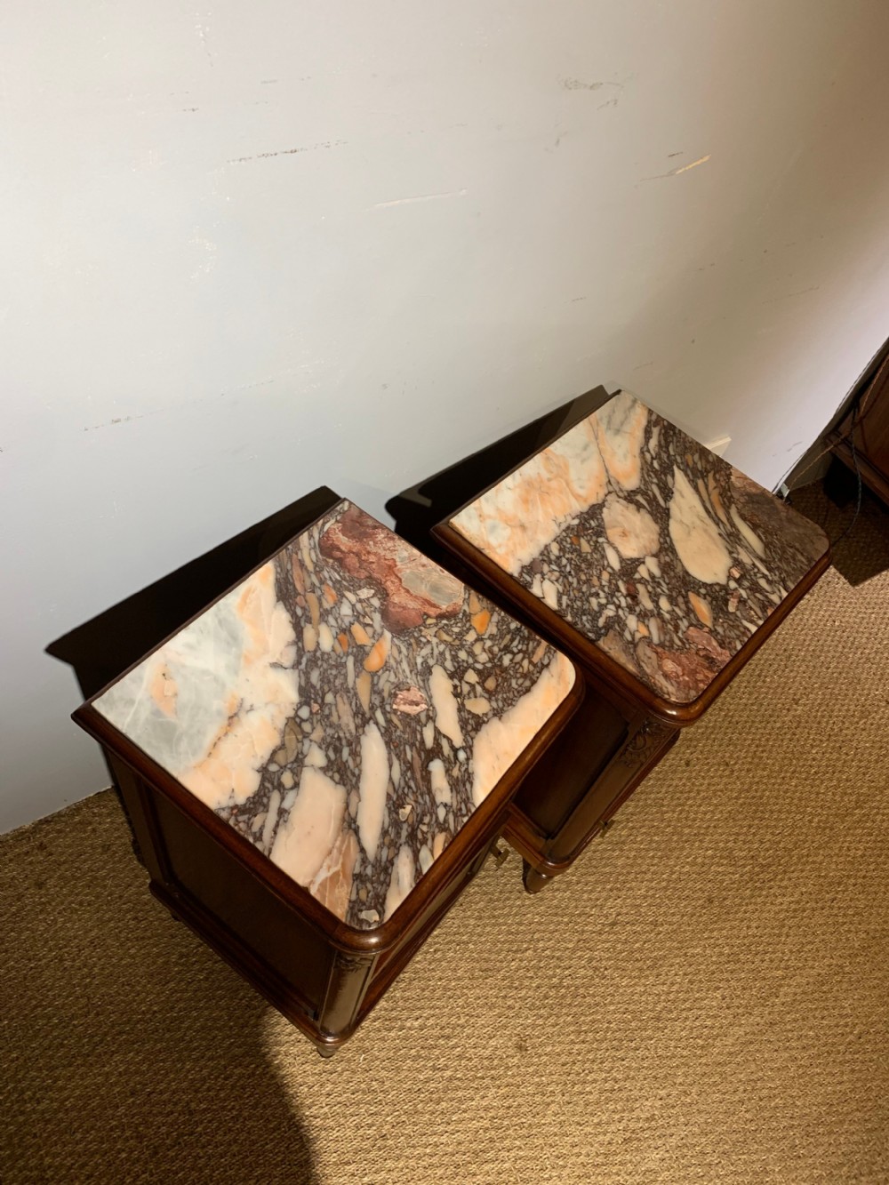 Pair of bedside cabinets   View III