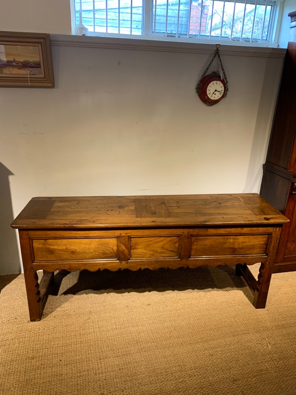 Chestnut dresser base / server  View X