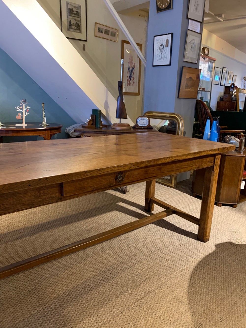 Farm table , oak 2 meters  View II