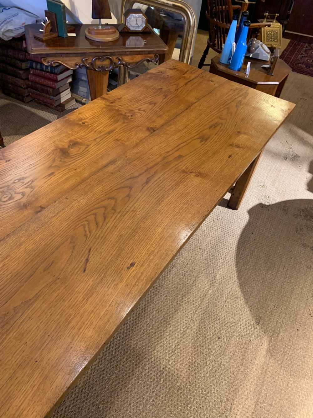 Farm table , oak 2 meters  View IX