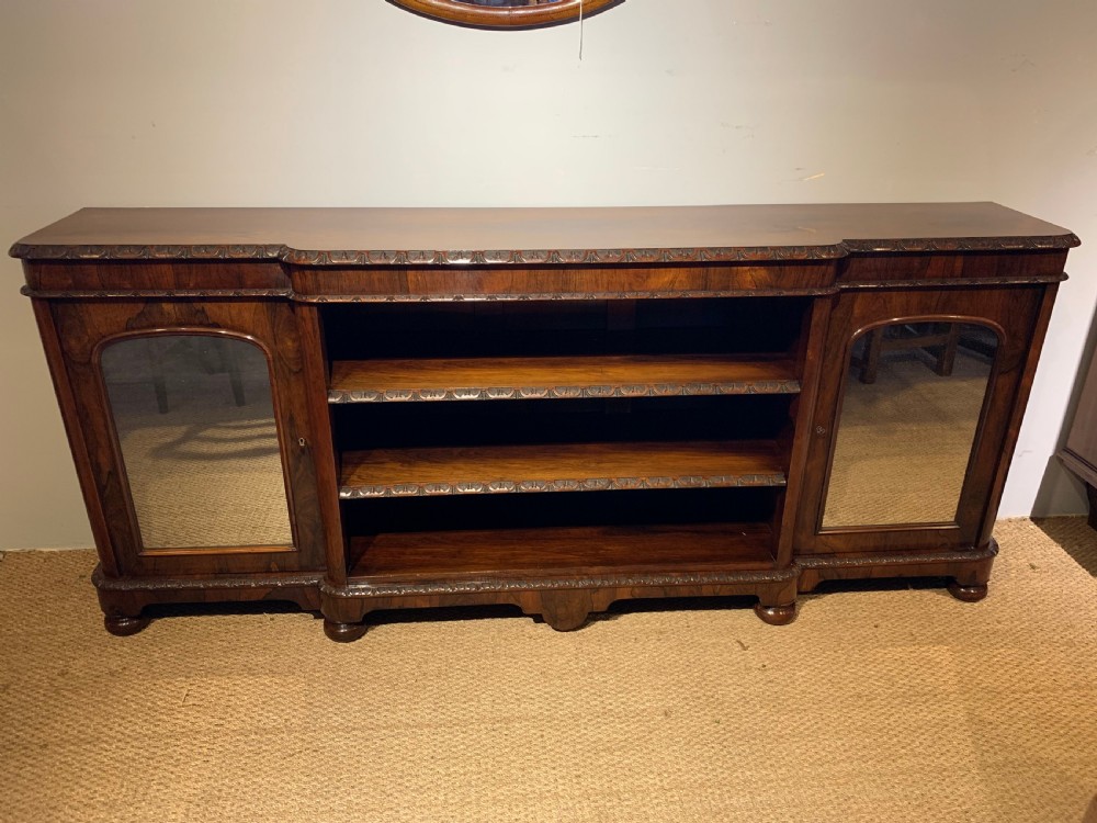 Long low bookcase 