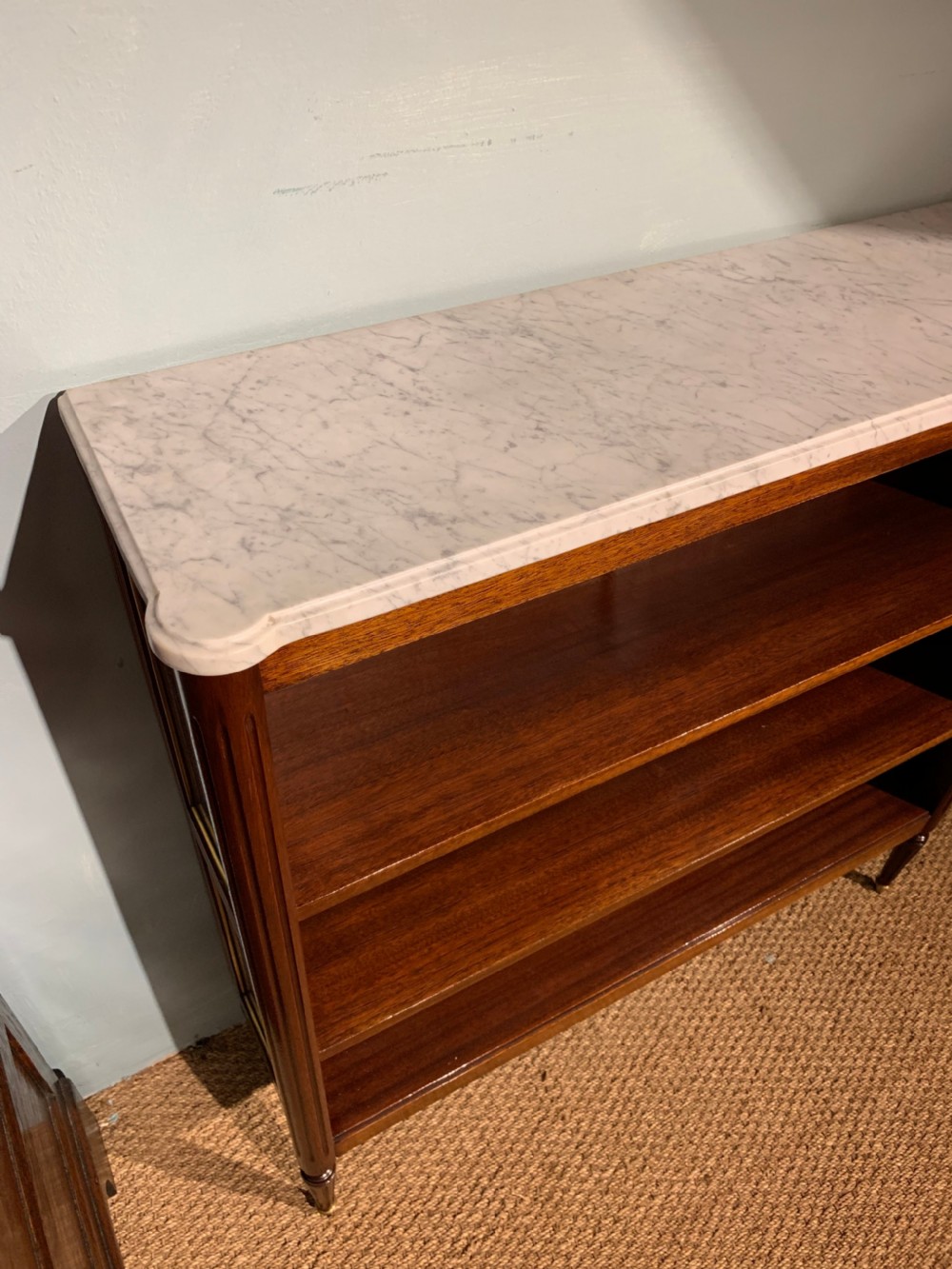 Small mahogany bookcase  View II