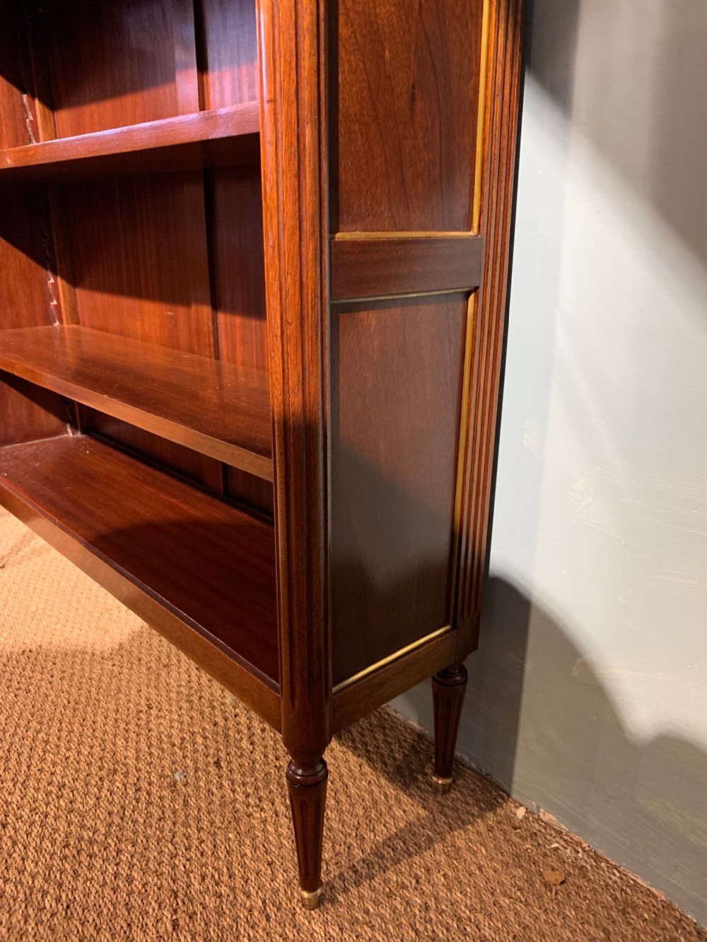 Small mahogany bookcase  View V