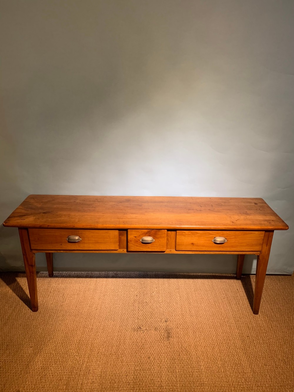 Cherry wood dresser base 