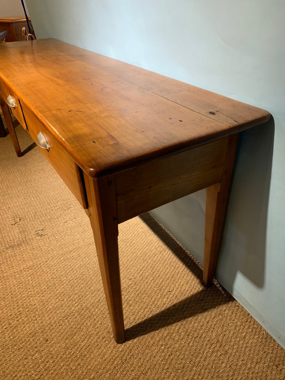 Cherry wood dresser base  View III