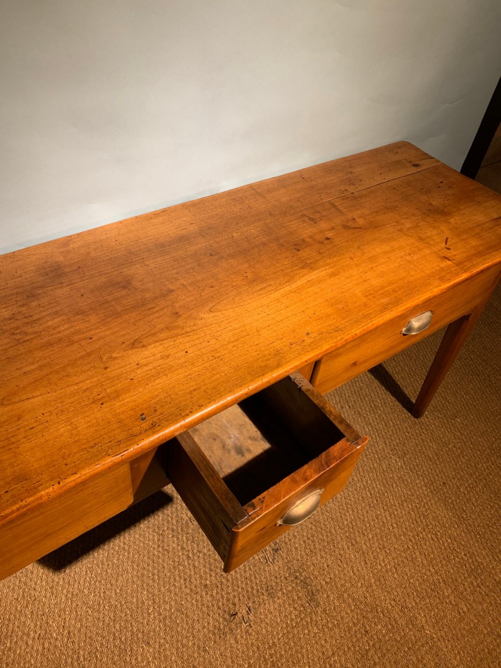 Cherry wood dresser base  View IV