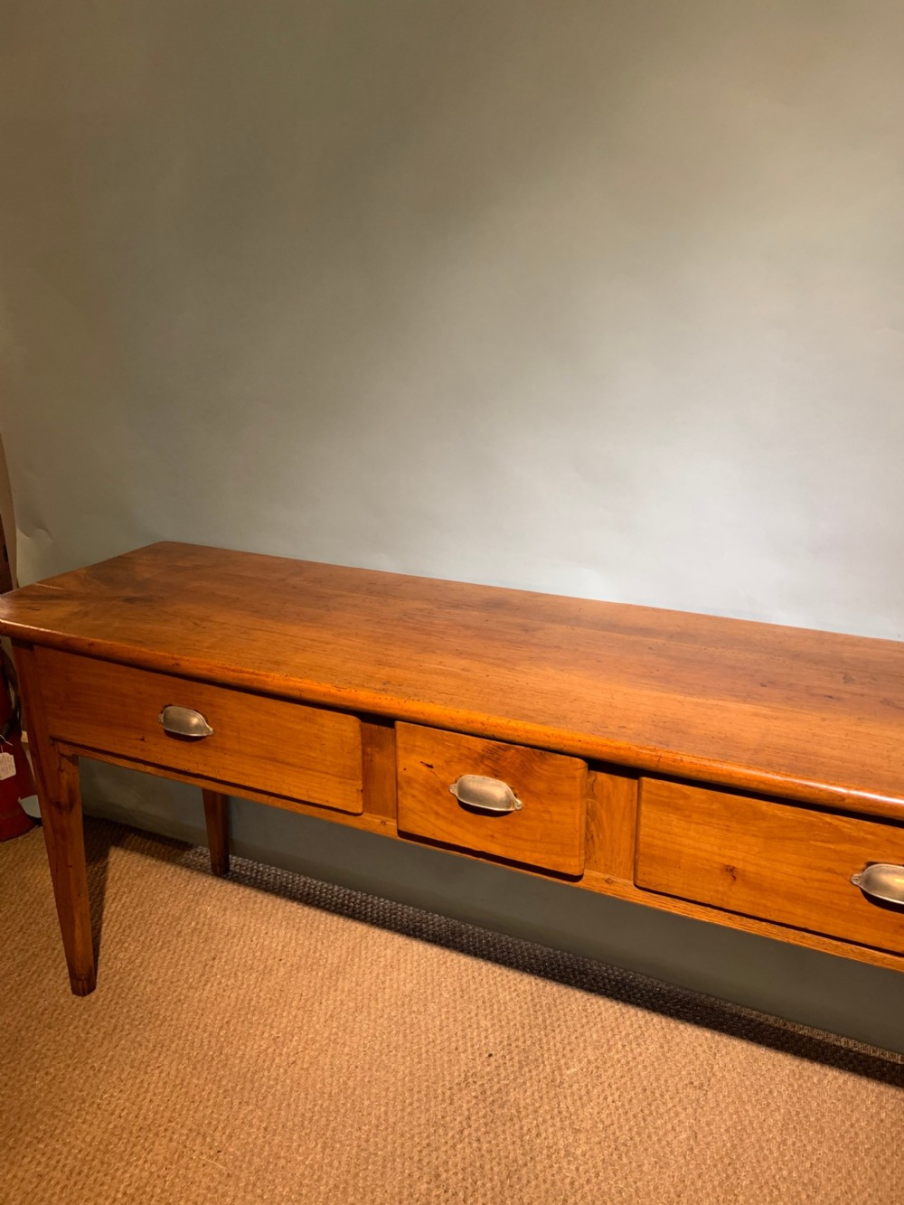 Cherry wood dresser base  View V