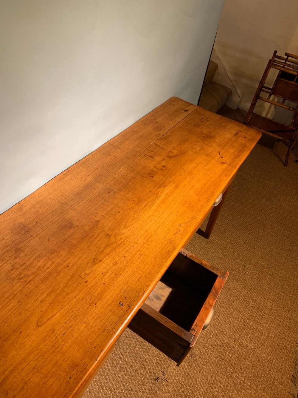 Cherry wood dresser base  View VI