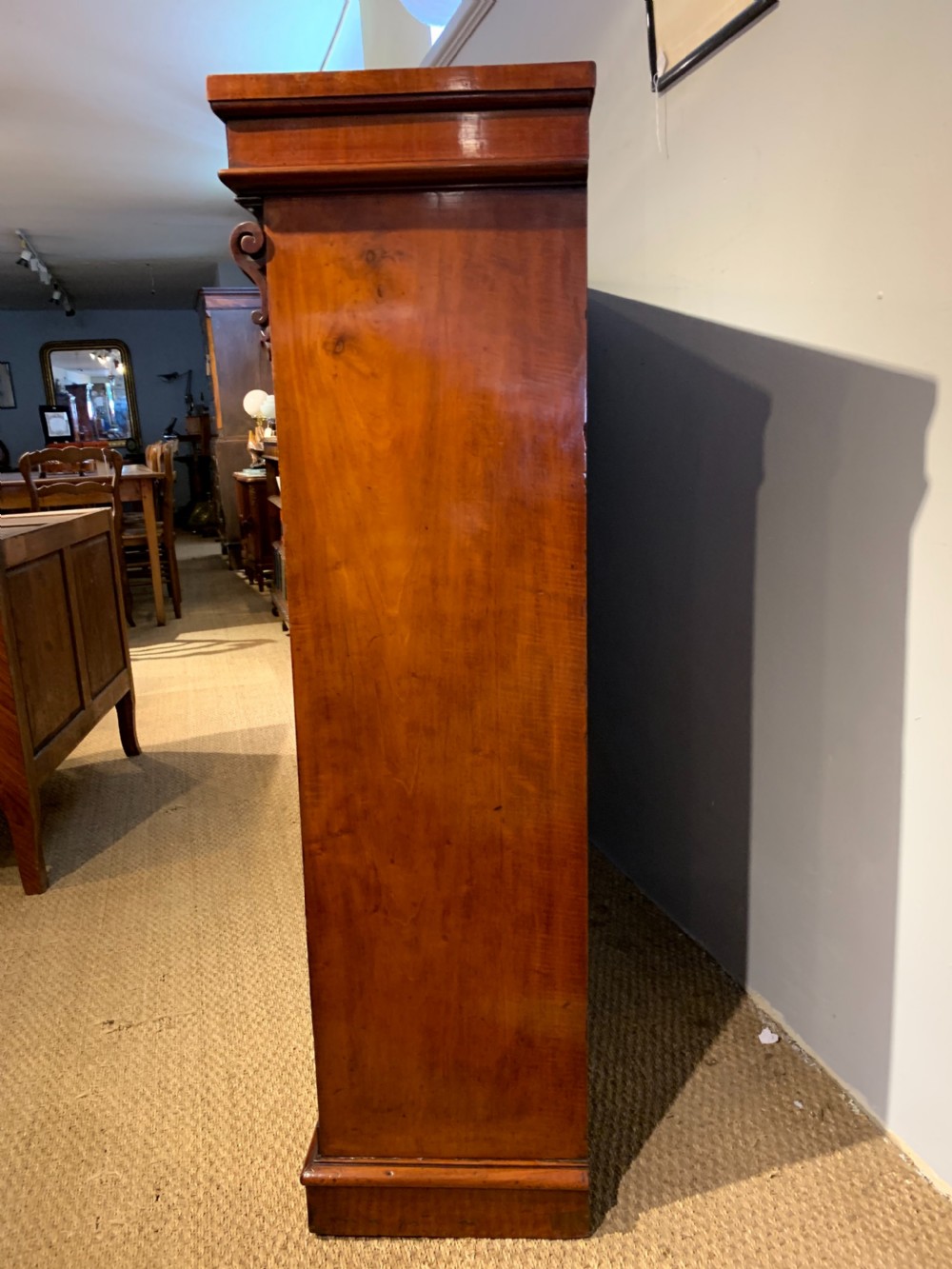 Victorian mahogany bookcase  View VII