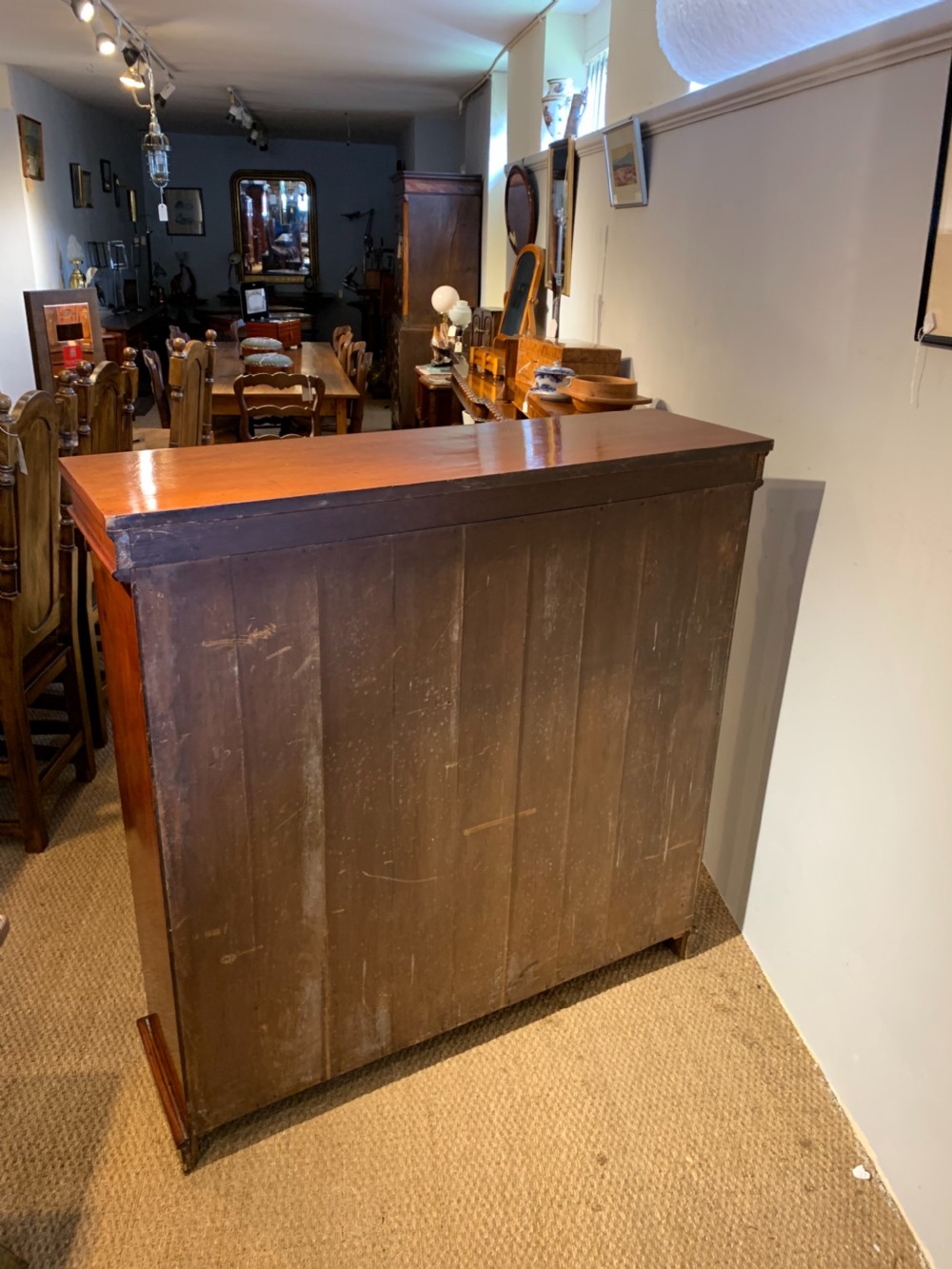 Victorian mahogany bookcase  View IX