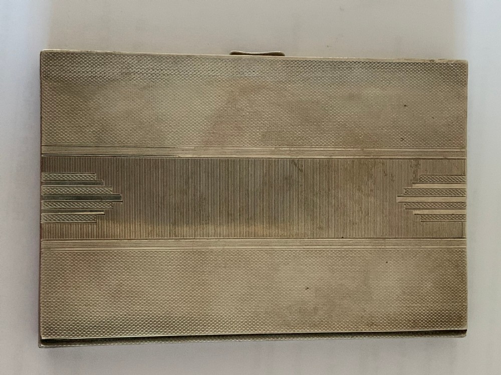 Silver cigarette case   View II
