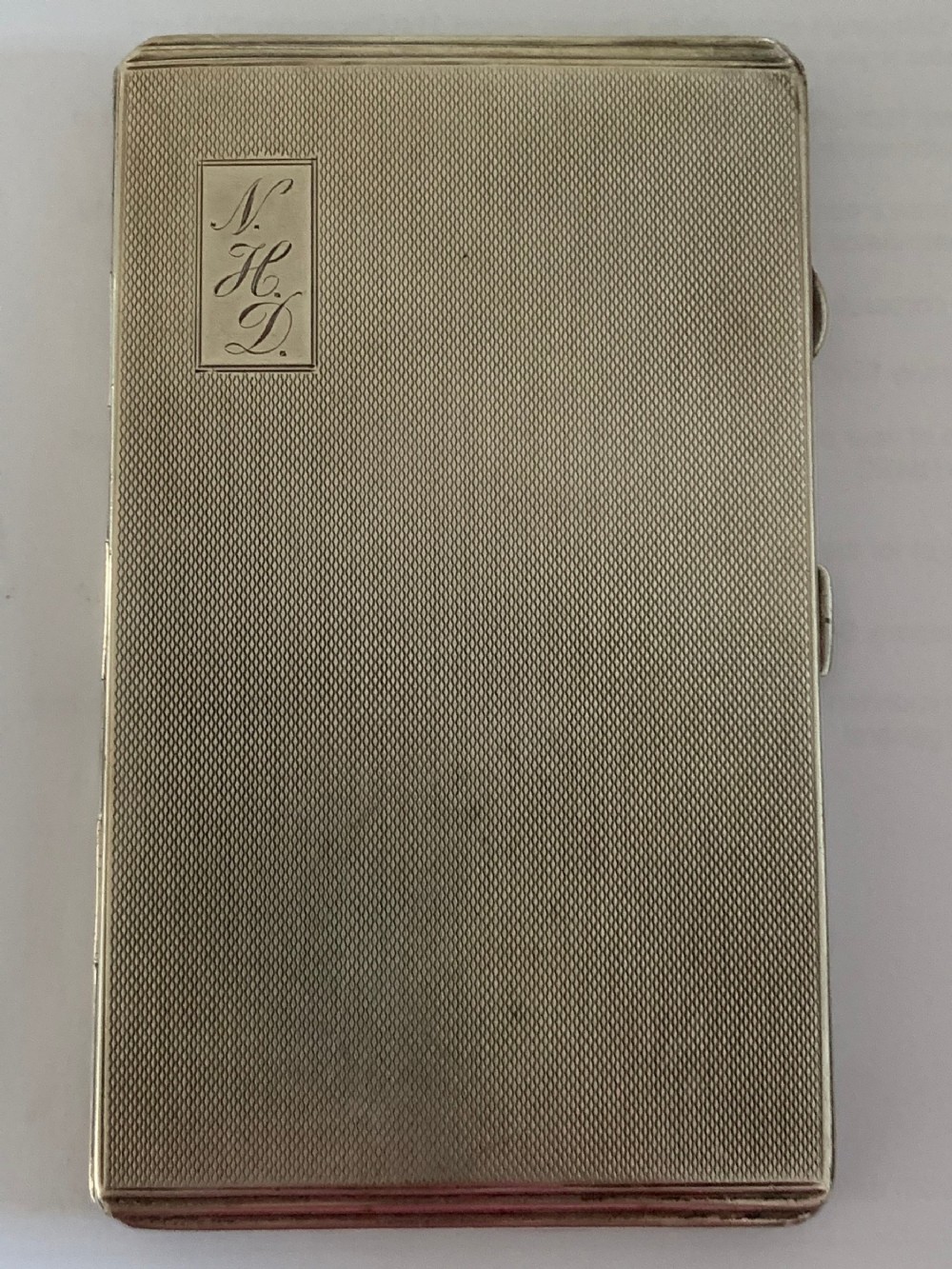 Silver cigarette case 