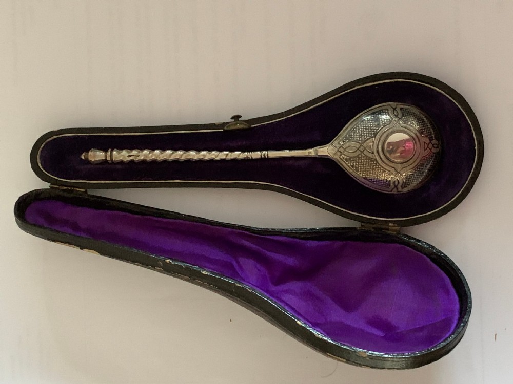 Russian silver spoon 