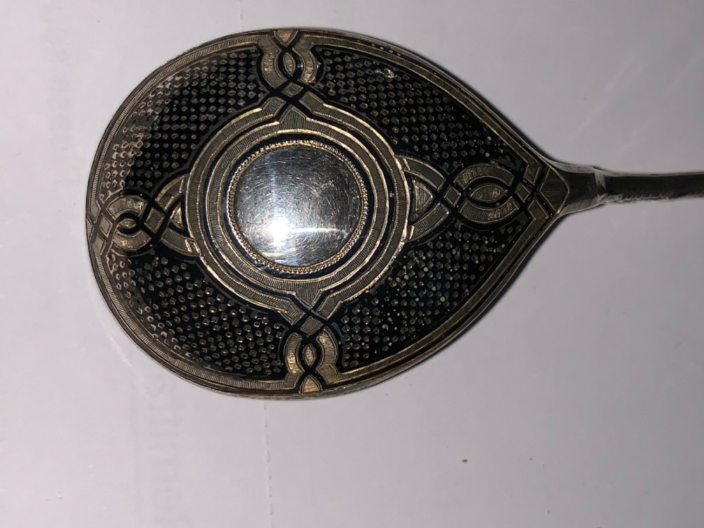 Russian silver spoon  View VII