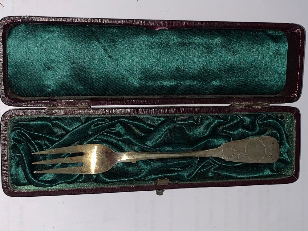 Russian silver fork 