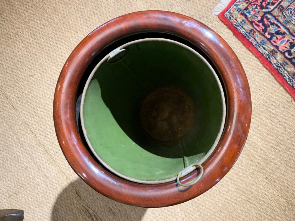 Victorian mahogany stick stand / umbrella stand  View VII