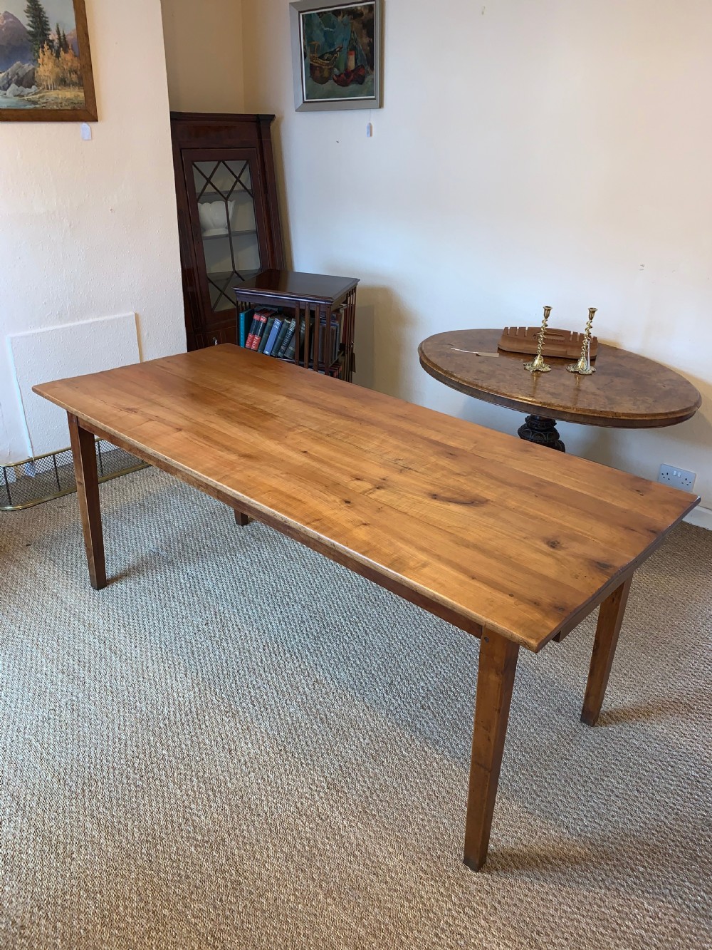 Farm table , cherry wood 
