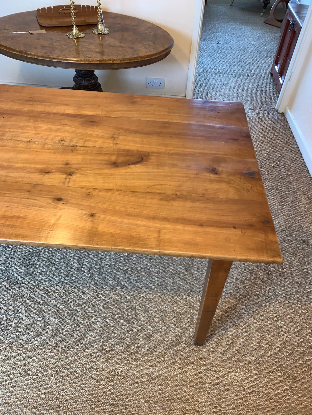 Farm table , cherry wood  View II