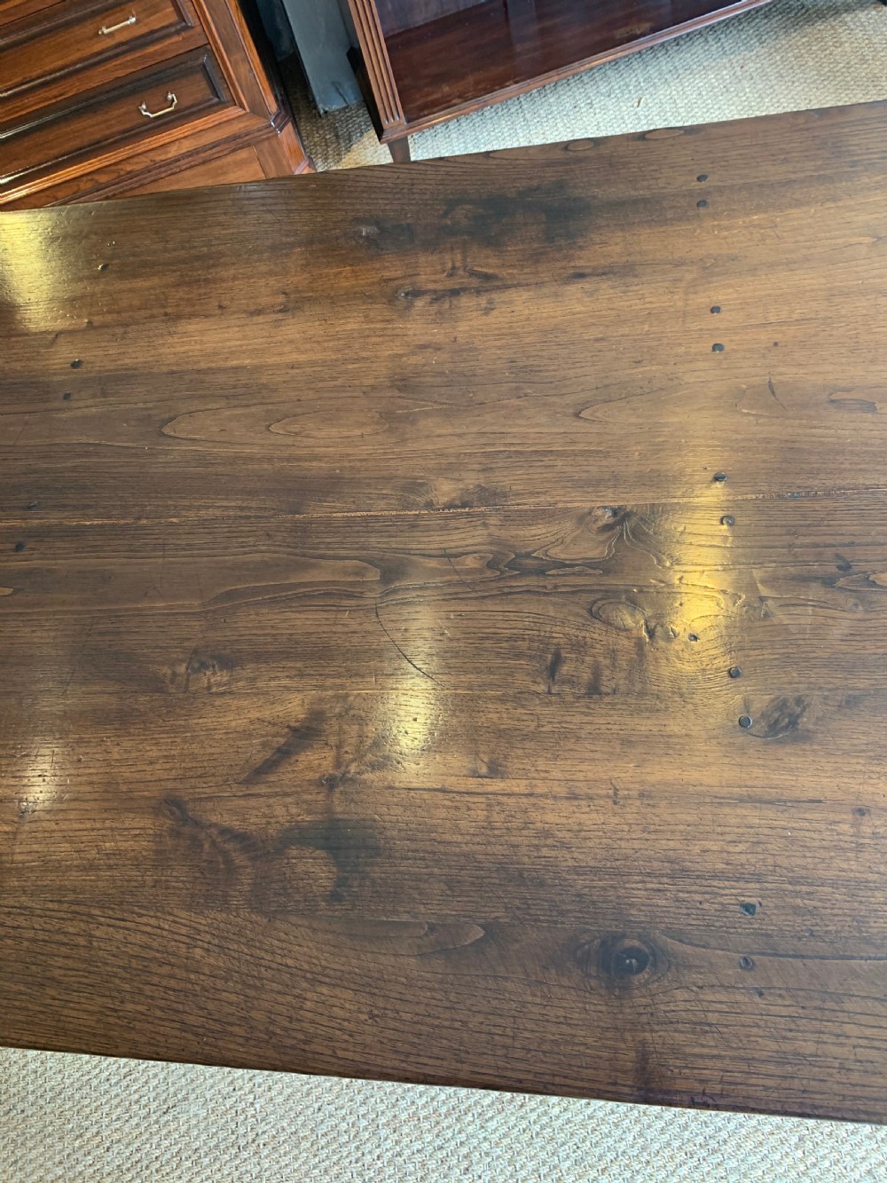 Farm house table Chestnut  View III