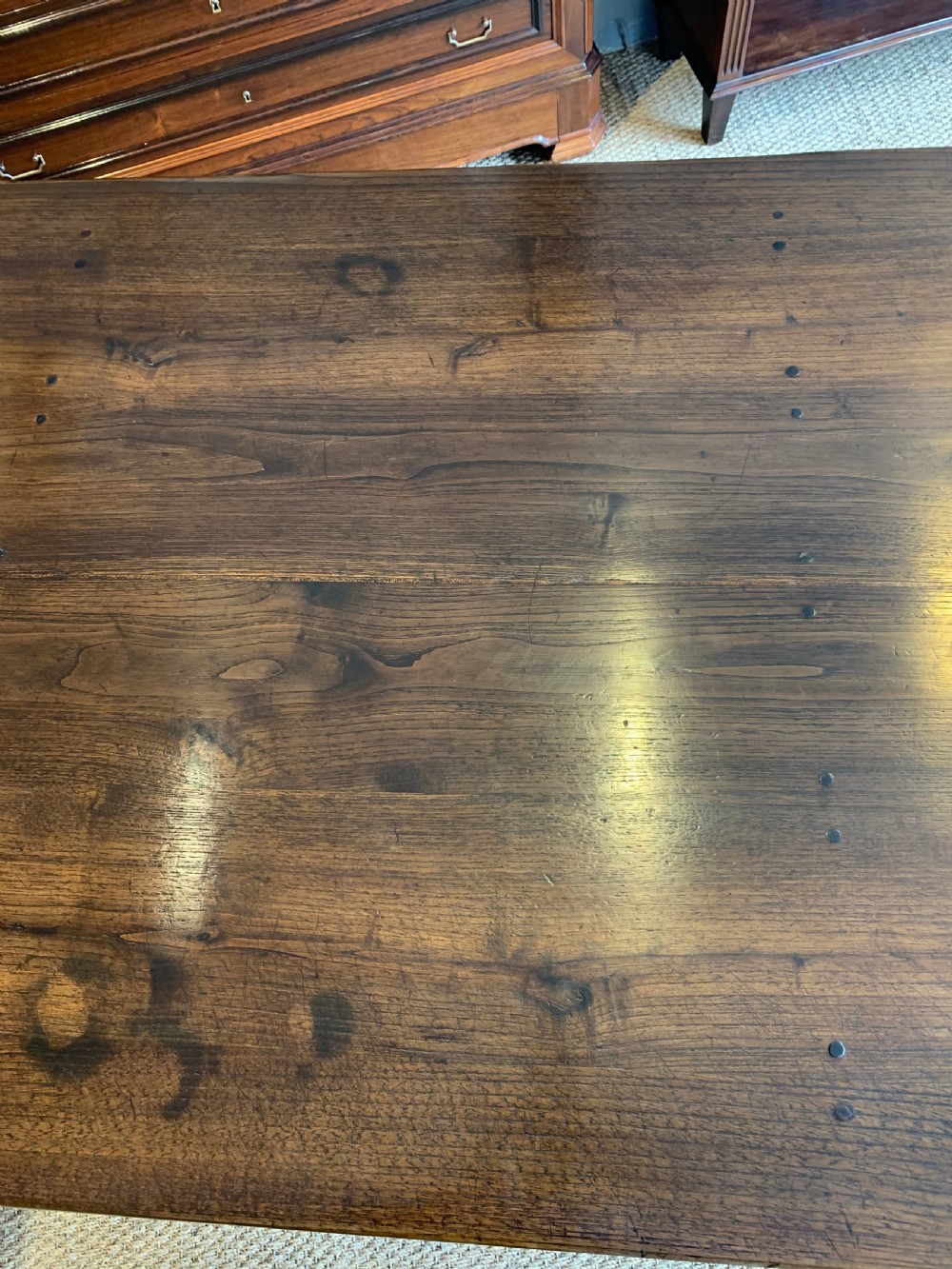 Farm house table Chestnut  View IV